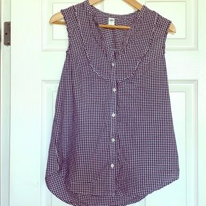 Old Navy Checkered Tank